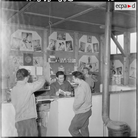 Le foyer du poste de Bou Assem.