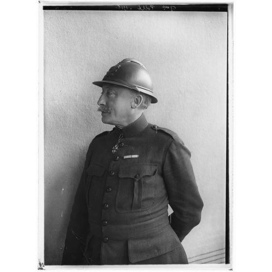 Général Pellé, 1916.