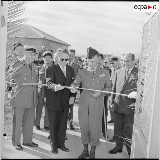 Saint-Pierre-Saint-Paul (Ouled Moussa). Inauguration de la gendarmerie.