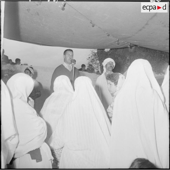 Birmandreïs. Fête de début de Ramadan. Discours.