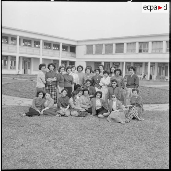 Ecole ménagère d'El Biar. Les monitrices.