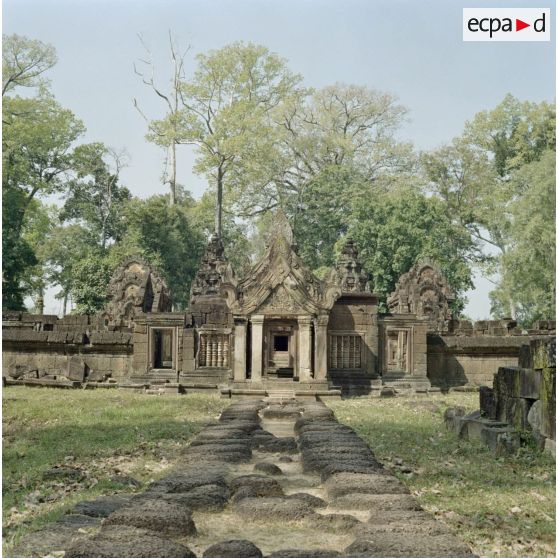 Le temple de Banteay Srei, la « Citadelle des femmes ».