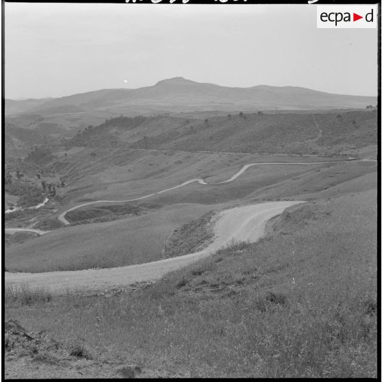 Piste créée pour les besoins du barrage.