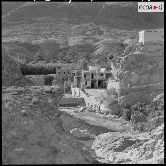 Oued de Bou Saâda : le moulin Ferrero.