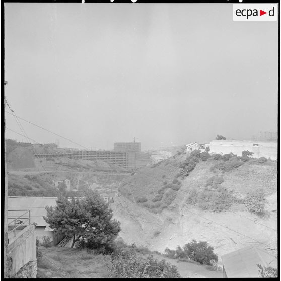 La cité de Diar el Kef à Bab El Oued en construction.