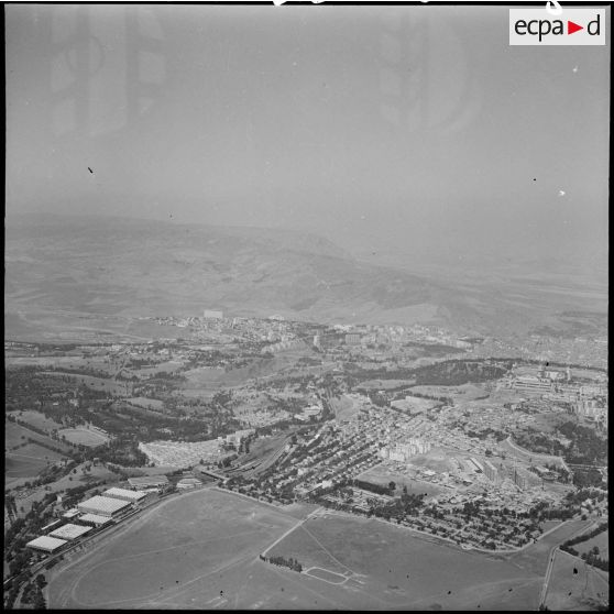 Prise de vue aérienne de Constantine.