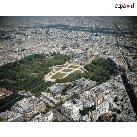 Paris 6e. Le jardin du Luxembourg.