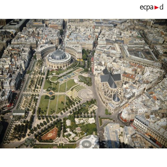 Paris 1er. Le quartier des Halles.