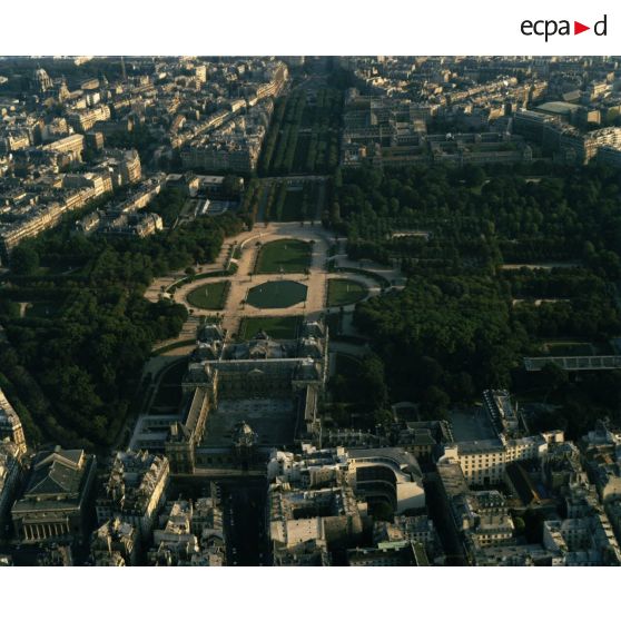 Paris 6e. Palais du Luxembourg et jardin des Luxembourg.