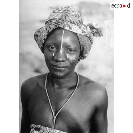 République du Niger. Femme Bouzou.