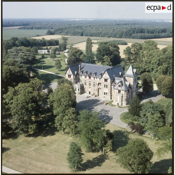 Coubert (77). Le château.