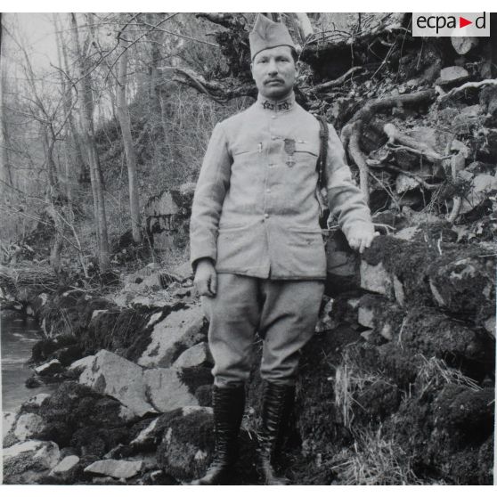 1907. Chessy. L[oys] Roux. 11 mars 1919. [légende d'origine]