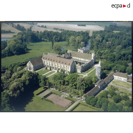 Asnières-sur-Oise (95). L'abbaye de Royaumont.