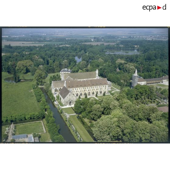 Asnières-sur-Oise (95). L'abbaye de Royaumont.