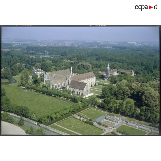 Asnières-sur-Oise (95). L'abbaye de Royaumont.