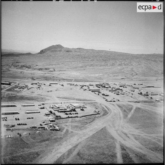 Vue aérienne de Bir el-Ater, commune algérienne de la wilaya de Tébessa.