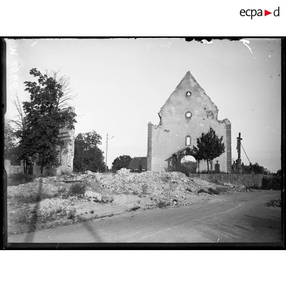 Aspach-le-Haut, l'église. [légende d'origine]