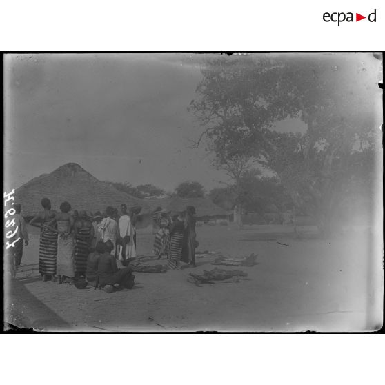 Maroua. Coin de poste. [légende d'origine]