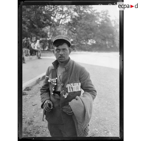 [Portrait d'un soldat français.]