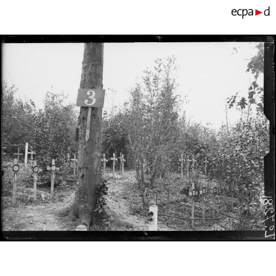 Notre-Dame-de-Lorette, cimetière n°3 (Bois de Bouvigny). [légende d'origine]