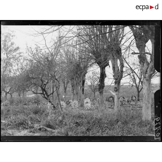 Fargny, cimetière du Moulin. [légende d'origine]