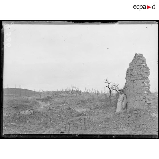 La Ville-aux-Bois, les ruines. [légende d'origine]