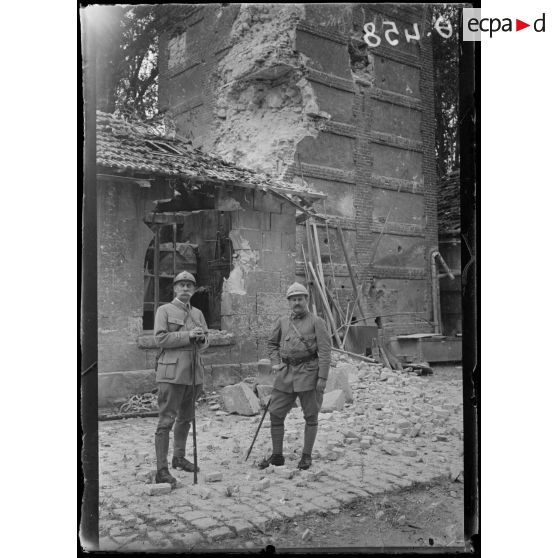 Près Soissons. Sucrerie. [légende d'origine]