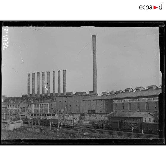 Laubenheim, Allemagne. Usine. Vue générale. [légende d'origine]