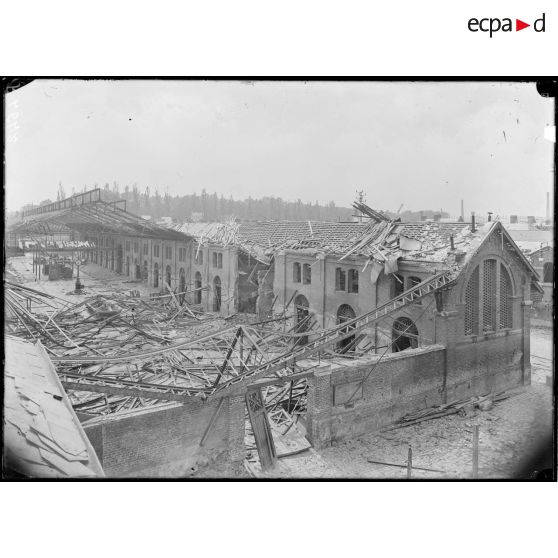 Amiens. Les abattoirs. Vue générale. [légende d'origine]