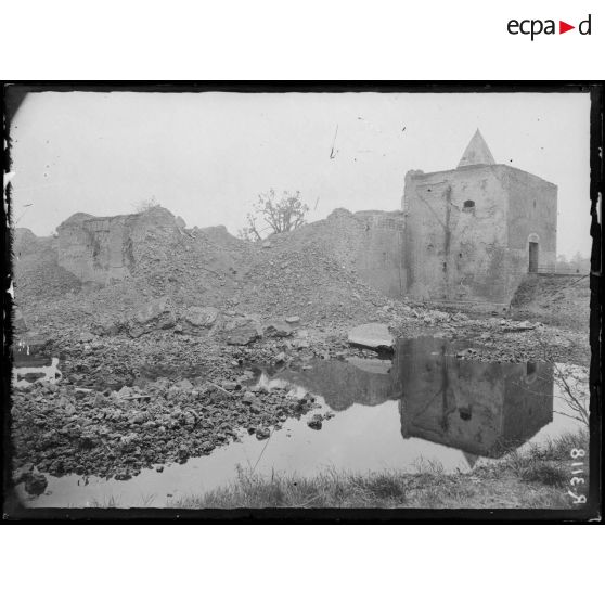 Ham (Somme). Fossés nord du château. [légende d'origine]