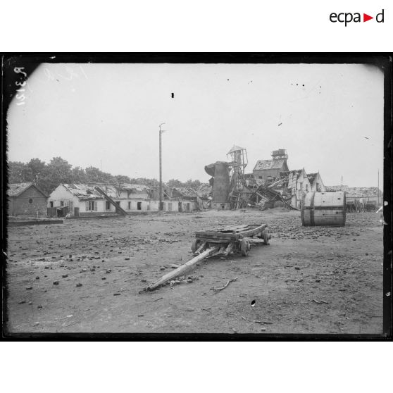 Ham, Somme, la sucrerie. [légende d'origine]