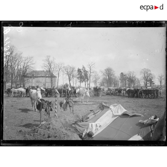 Entre Crouy (Aisne) et Bucy le Long. [légende d'origine]