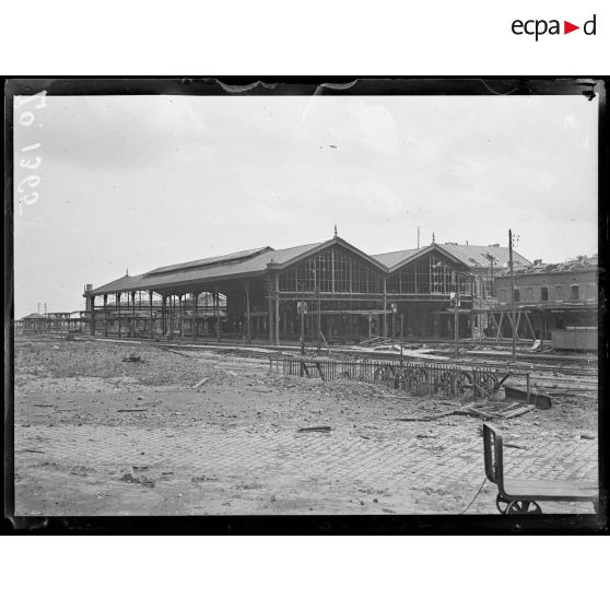 Hazebrouck, la gare. [légende d'origine]