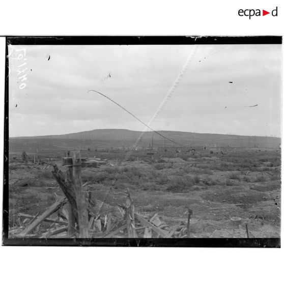 Le Mont-Kemmel, vue prise de Locre. [légende d'origine]