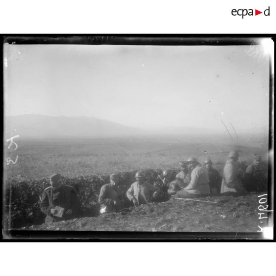 Panorama du champ de bataille de Kénali. [légende d'origine]