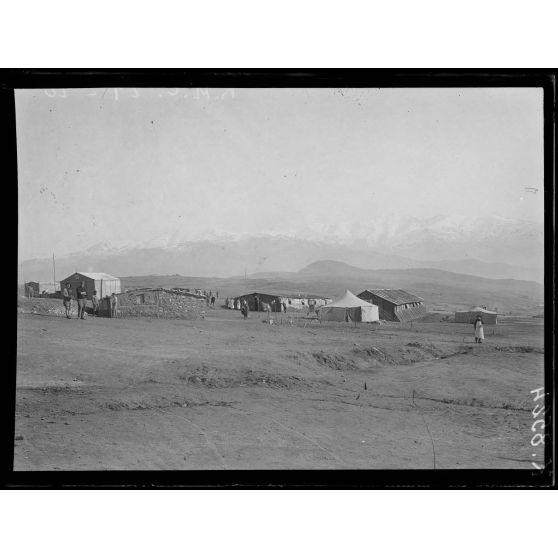 Iven. Ambulance de colonne mobile 17. Vue de l'ambulance. [légende d'origine]