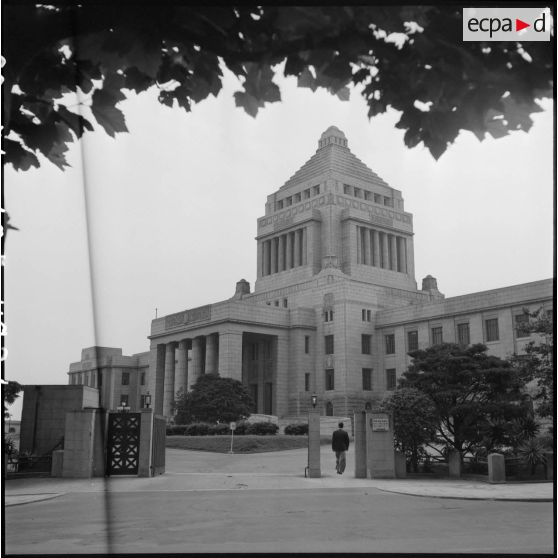 Le bâtiment de la Diète nationale à Tokyo.