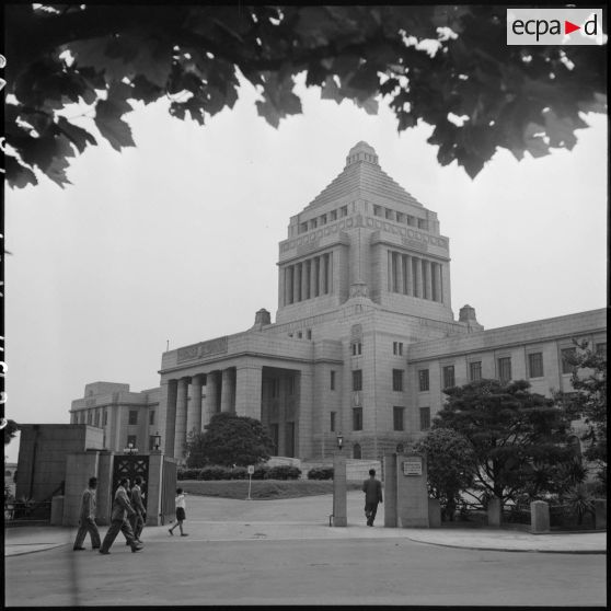 Le bâtiment de la Diète nationale à Tokyo.