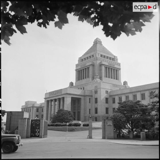 Le bâtiment de la Diète nationale à Tokyo.