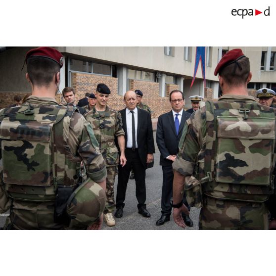 Présentation de l'équipement du détachement Sentinelle.