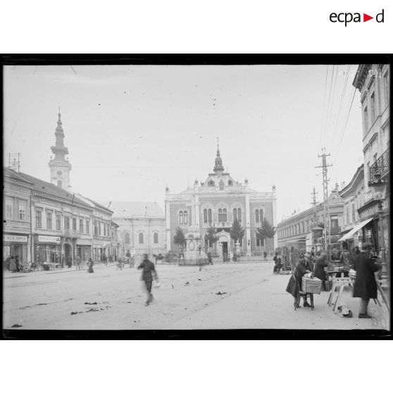 Belgrade. Palais épiscopal Etat Major Serbe. [légende d'origine]