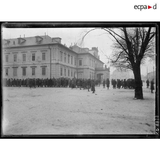 Cettigné. La chambre des députés. [légende d'origine]