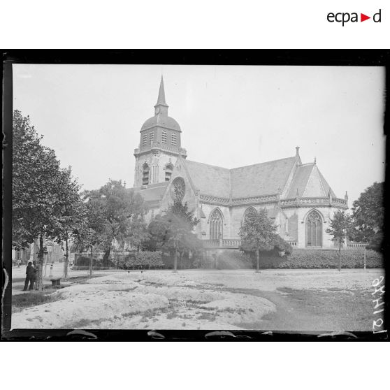 Abbeville, l'église Saint-Gilles. [légende d'origine]