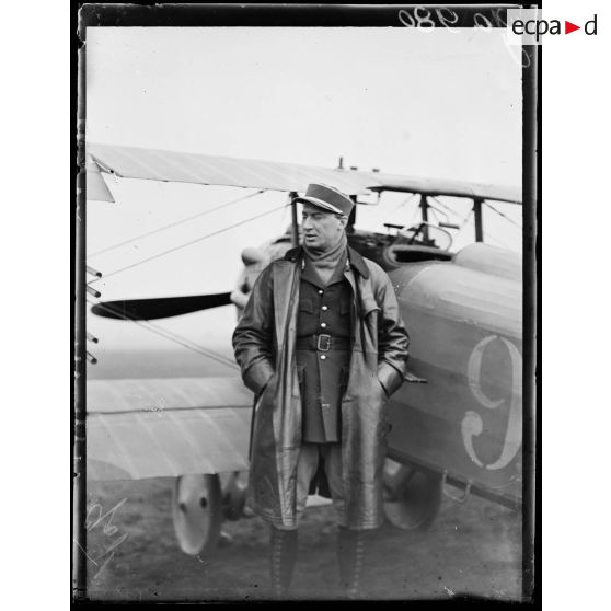 Manoncourt-sur-Vermois, portrait du lieutenant Boyau. [légende d'origine]