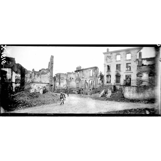 Nomény (Meurthe-et-Moselle). Ruines. [légende d'origine]