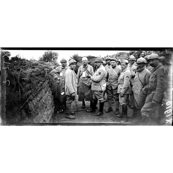 Ferme Raymond (frontière belge), le PC d'une brigade. [légende d'origine]