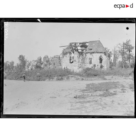 Foucquevilliers, l'église. [légende d'origine]