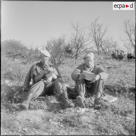 Opération dans le djebel. [Description en cours]