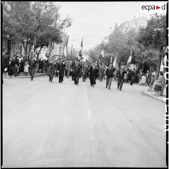 Anciens combattants le 11 novembre1959 à Saïda. [Description en cours]