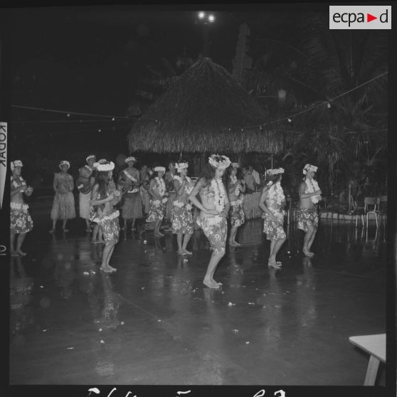 Spectacle de danse traditionnelle polynésienne du ballet Pauleria.